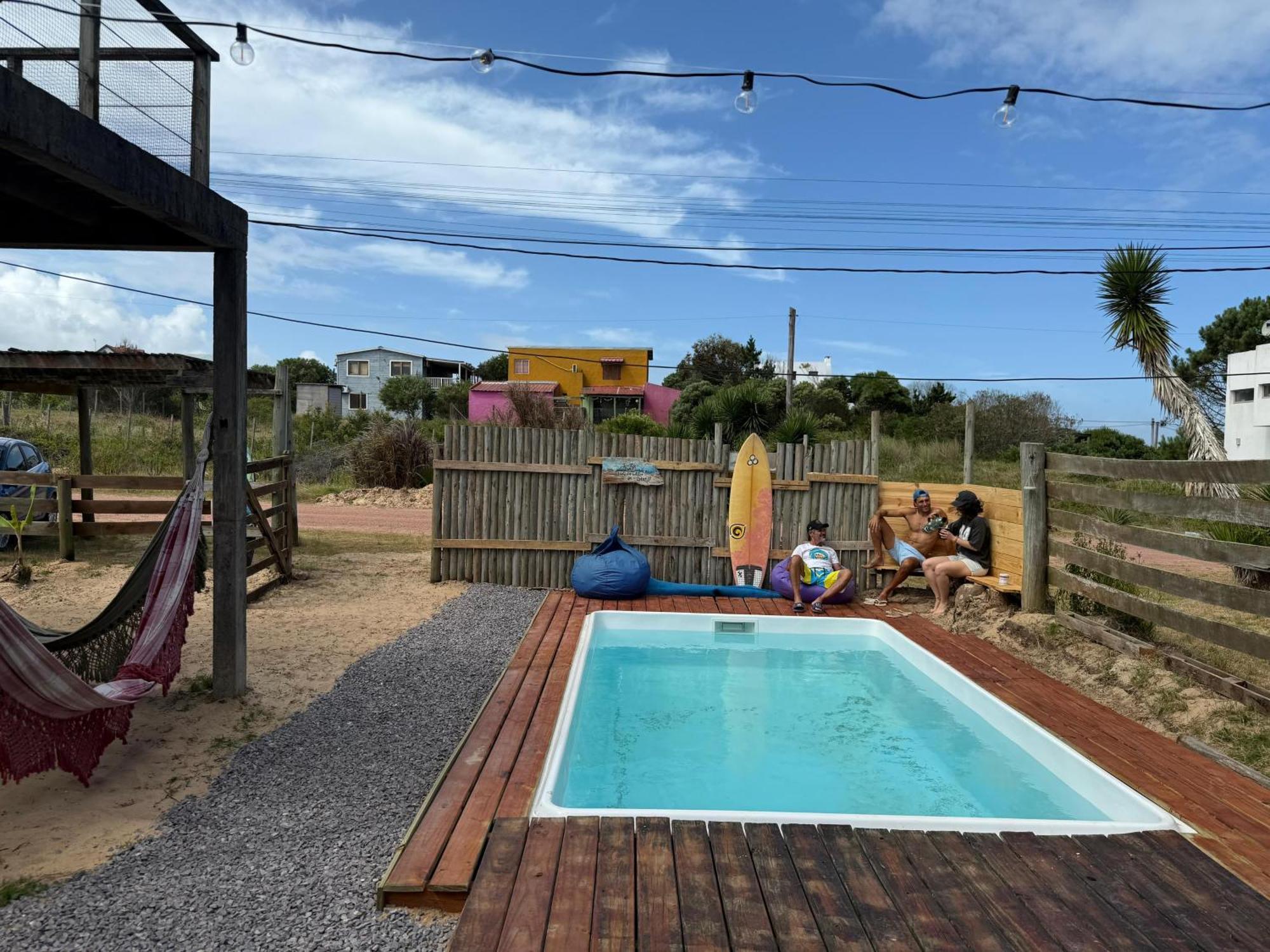 Hostel Vente al Diablo Punta Del Diablo Esterno foto